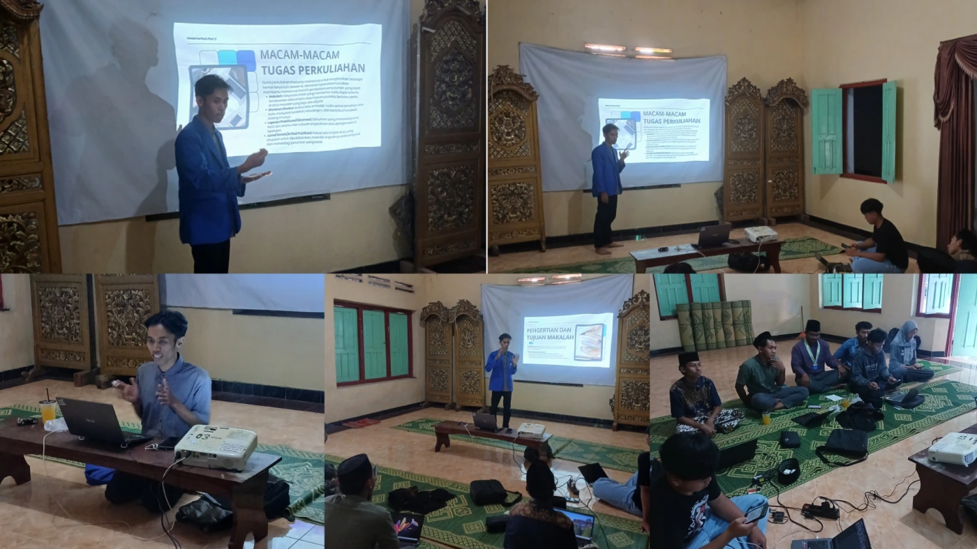 PMII STITMA Blitar perkuat kemampuan akademik kader lewat pelatihan kepenulisan makalah