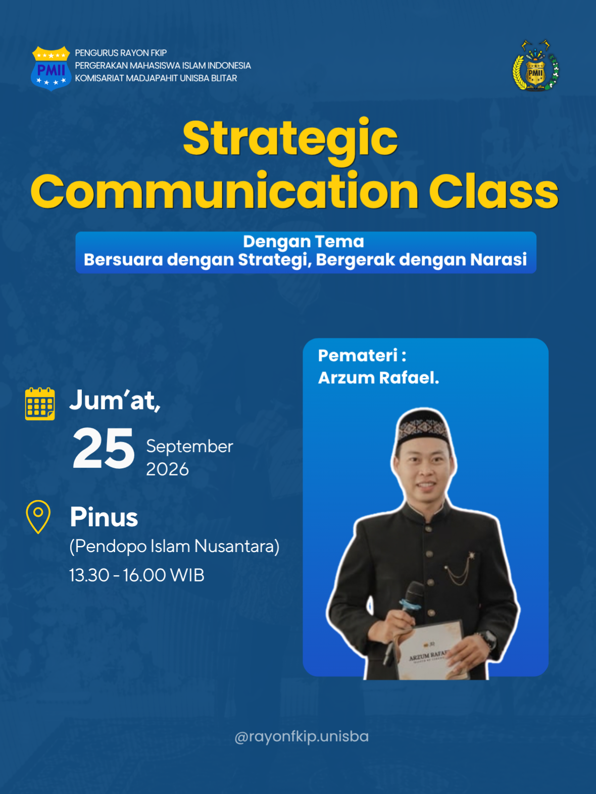 KEGIATANSTRATEGIC COMMUNICATION CLASSRAYON FKI